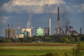 Hüttenwerke Krupp-Mannesmann, HKM in Duisburg-Hüttenheim, 2 blast furnaces, coking plant, quenching