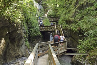 Seisenbergklamm gorge, natural monument, Pinzgau, Salzburger Land, Austria, Europe