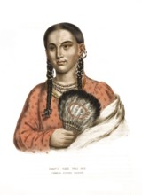 American Indian, Native American, Rant Che Wai Me, Woman of the Shawanoe Tribe, United States of