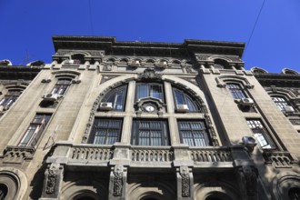 In the centre, office building, historic post office and police building, Bucharest, Romania,