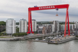 New Eriksberg district, former shipyard, harbour, Gothenburg, Sweden, Europe