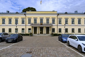 The Residence (Residenset), a historic representative building on Stortorget in Växjö, Smaland,