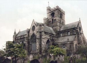 Carlisle Cathedral is an episcopal church of the Church of England consecrated in honour of the