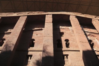 Lalibela, the World Heritage Church, Bete Medhane Alem, House of the World Heritage, Ethiopia,