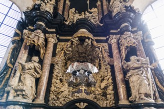 Interior view, Trier Cathedral, UNESCO World Heritage Site, Trier, Rhineland-Palatinate, Germany,