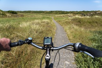 North Sea island of Langeoog, early summer, cycle tour to the eastern end of the island, Lower