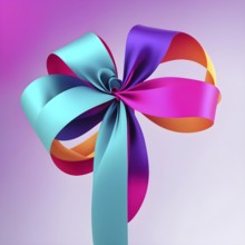 Illustration of abstract minimalist ribbon designs that rotate and change colors, creating a rhythm