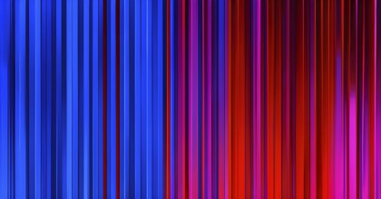 Dynamic abstract digital artwork showcasing a series of vertical lines in varying shades, creating