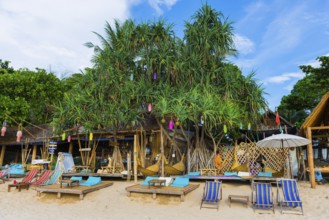 Beach bar at Klong Khong beach, beach, beach bar, empty, nobody, holiday, travel, tourism, island,