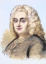 George Frideric Handel 1685 to 1759, German-born English composer of the late Baroque period. From