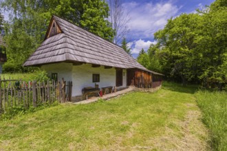 Museum of slovak village in Jahodnícky Hory, east of Martin, Slovakia. The Village Museum is the