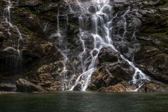 Froda Waterfall, Cascata La Froda, Sonogno, Verzasca Valley, Valle Verzasca, Canton Ticino,