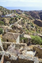 Ghost Town, Pentedattilo Village, Calabria, Italy, Europe