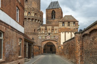 The Neustädter Tor in Tangermünde, Saxony-Anhalt, Germany, Europe