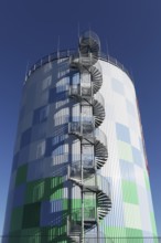 District heating storage facility of Stadtwerke Krefeld, SWK, 4500 cubic metres of hot water for