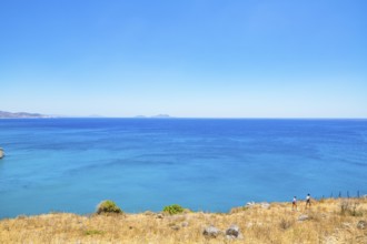 Seascape, Preveli Beach, Rethymno, Crete, Greek Islands, Greece, Europe