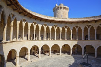 Bellver Castle, Palma de Mallorca, Mallorca, Balearic Islands, Spain, Europe