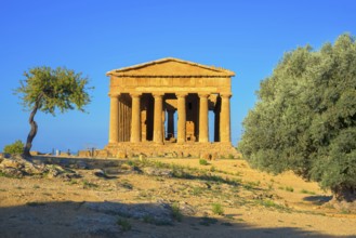 Temple of Concordia, Valley of the Temples, Agrigento, Sicily, Italy, Europe