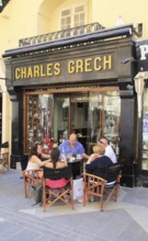 Charles Grech cafe and cocktail bar, Republic Street, Valletta, Malta, Europe