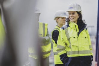 Annalena Bärbock (Bündnis 90/Die Grünen), Federal Foreign Minister, photographed during a visit to