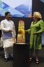 Svenja Schulze (SPD), Federal Minister for Economic Cooperation and Development, in Gujarat, 16.09