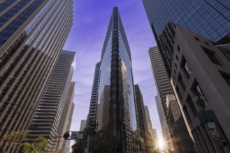 USA, California, Panoramic San Francisco financial district skyline in city downtown, North America