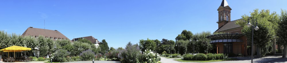 The spa gardens in Bad Dürkheim, Rhineland-Palatinate