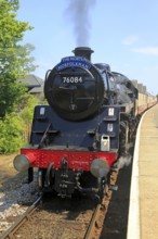 Heritage steam railway, Cromer station, North Norfolk Railway, England, UK, The North Norfolkman