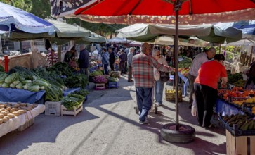 Özdere weekly market market, Izmir province, Aegean region, Turkey, Asia