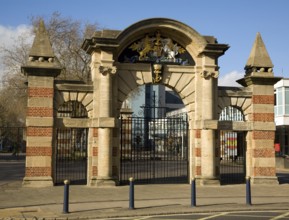 HMS Nelson Royal Navy base, Portsmouth, Hampshire, England, United Kingdom, Europe