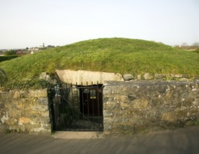 Le Dehus prehistoric passage burial tomb, Vale, Guernsey, Europe