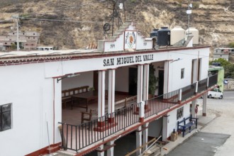 San Miguel del Valle, Oaxaca, Mexico, City Hall or the Palacio Municipal, in this rural Mexican