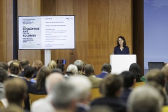 Annalena Bärbock (Alliance 90/The Greens), Federal Foreign Minister, recorded during a book