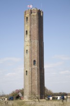 Naze tower built in 1720 as a navigational mark, Walton on the Naze, Essex, England, United