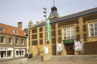 Town hall and heritage centre Downham Market, Norfolk, England, United Kingdom, Europe