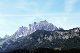 Panorama of the Wilder Kaiser (Kaiser Mountains), Tyrol