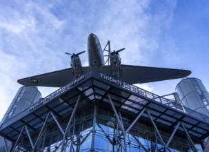 Sultana bomber on the roof of the Museum of Technology, Berlin, Germany, Europe