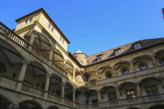 Old Palace Stuttgart, former moated palace, princely residence, 14th century seat of the Counts of