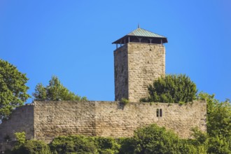 Hohenbeilstein Castle, hilltop castle, Beilstein, Heilbronn district, Baden-Württemberg, Germany,