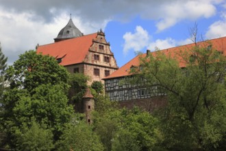 Vorderburg, Schlitz, small town in the east of the Vogelsberg district in central Hesse, Hesse,