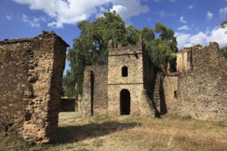 Amhara region, in the Gemp palace complex in Gondar, Gonder, UNESCO, world, heritage, cultural