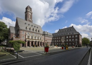 Bottrop, North Rhine-Westphalia, Germany, Town Hall in the city centre, Europe