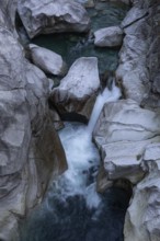 Rocks, rock formations, Verzasca River, near Lavertezzo, Verzasca Valley, Valle Verzasca, Canton