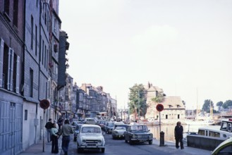 Quai Sainte Catherine, Honfleur, Normandy, France 1976