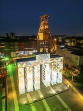 Temporary art installation Global Gate at the UNESCO World Heritage Site Zeche Zollverein,