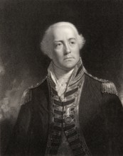 John James Gambier 1st Baron Gambier 1756 to 1833 English admiral, Historical, digitally restored