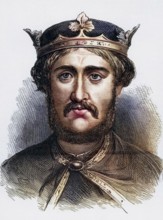 Richard I, Coeur de Lion (1157-1199), King of England from 1189, son of Henry II and Eleanor of