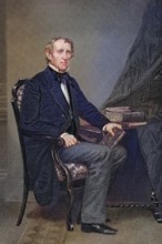 John Tyler 1790 to 1862, 10th President of the United States 1841 to 1845 After a painting by