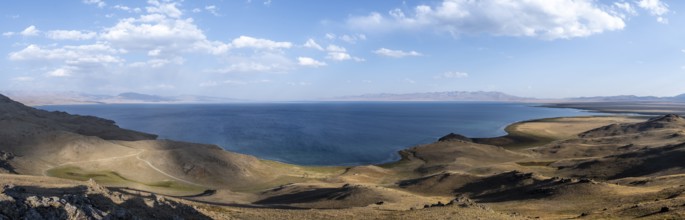 Highlands, Song Kul mountain lake, Naryn region, Kyrgyzstan, Asia