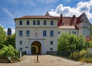 Johann-Georg-Bau, Köthen Palace and Palace Park, Köthen, Saxony-Anhalt, Germany, Europe